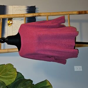 REPEAT Fuchsia Cashmere Dolman Sweater